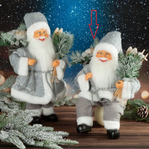 Santa postavička sediaca 40 cm